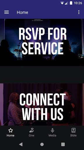 Android application Bridge Community Church (NY) screenshort