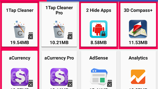 AppMgr Pro III Apk Mod (App 2 SD) 4.55 (Patched AOSP) Gallery 6