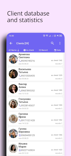 LogJob - Client Records Screen 3