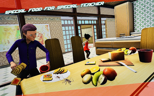 Scary teacher : Horror game 3D apkpoly screenshots 8