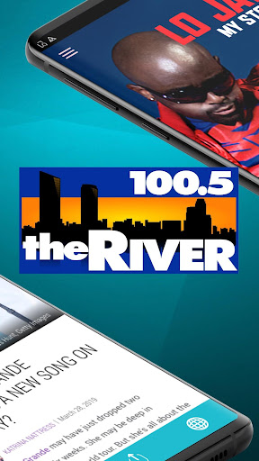 Screenshot of 100.5 The River (WTRV)