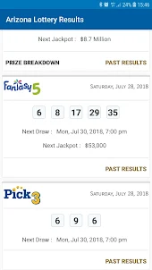 Arizona Lottery Results
