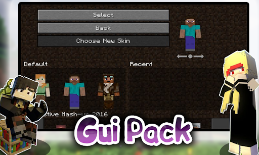 PC Gui Pack for Minecraft PE 3
