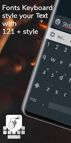 Screenshot 1 Fonts Keyboard - Fancy Text android