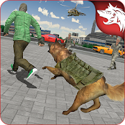 Army Dog Terrorist Chase 3D