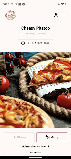 Android application Cheesy Pitstop screenshort
