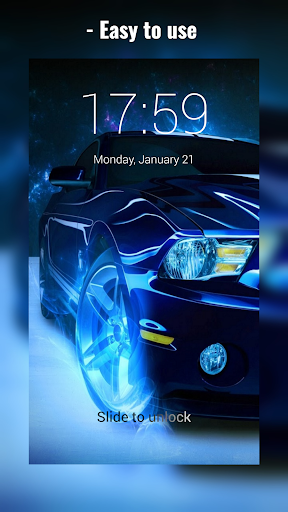 Android application Car Drift Racing Lock Screen screenshort