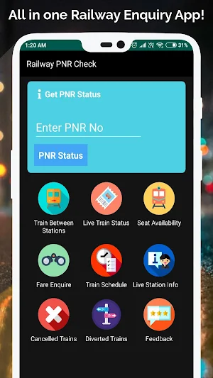 Railway PNR Check screenshot 5