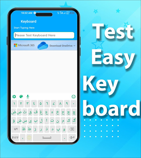 Android application Persian colored keyboard theme screenshort