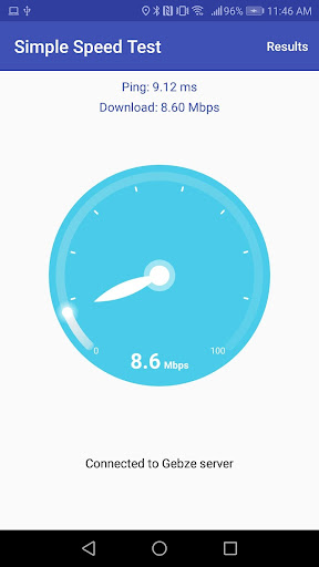 Simple Speed Test Screen 3