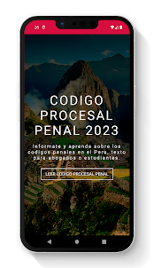 Código Procesal Penal Peruano