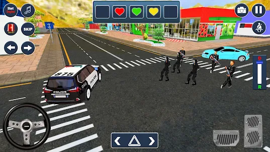 เกมตำรวจไล่ล่าโจรรถยนต์