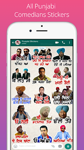 Punjabi Stickers - Desi Funny 2.2 APK + Mod (Unlimited money) untuk android