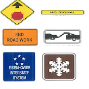 United States Road Symbol Sign