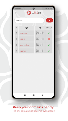 ccTLD.uz Screen 3