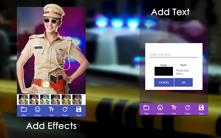 Women Police Photo Suit - 1.3 - (Android)
