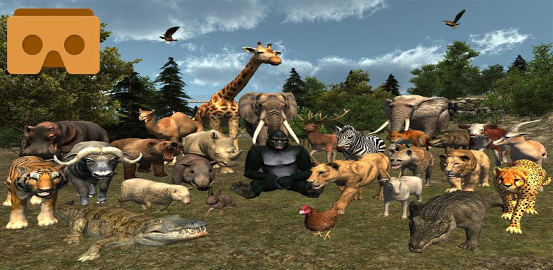 VR Virtual Zoo 3D
