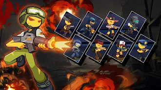 Game screenshot Stickman vs Zombie: Dark War hack