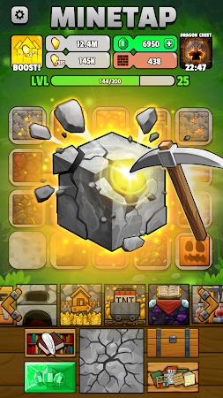 Game screenshot Minetap – Merge rpg clicker hack