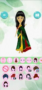 Chibi Avatar - Indian Dress Up