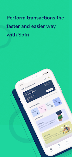SOFRI Mobile App Screen 2