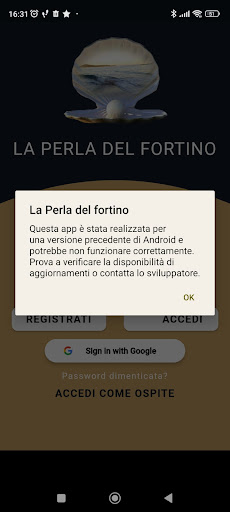 Android application La perla del fortino screenshort