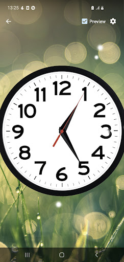 Clock Live Wallpaper Screen 3