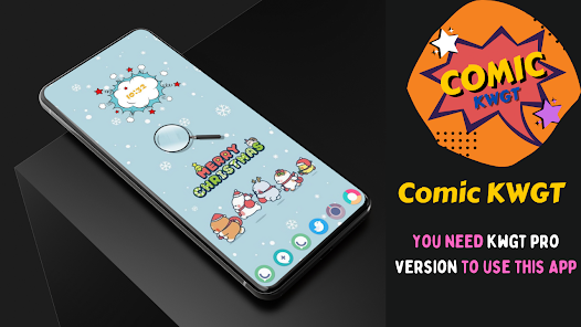 Comic KWGT – Cartoon Inspired v1.3.0 [Patched]