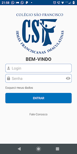 Android application CSFBA - Colégio São Francisco screenshort