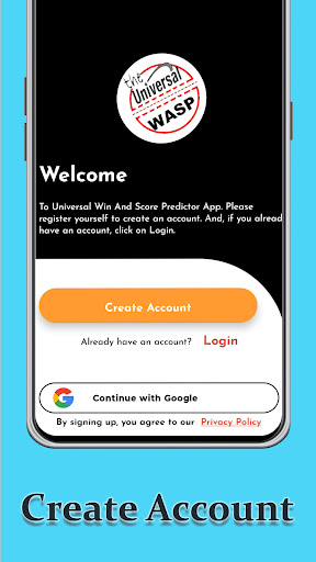 Android application The Universal Wasp screenshort