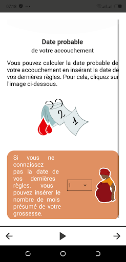 Android application Mon Bébé et Moi screenshort