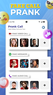 Prank Call & Fake Video Call