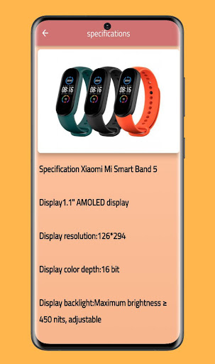 Xiaomi Mi Smart Band 5 guide Screen 3