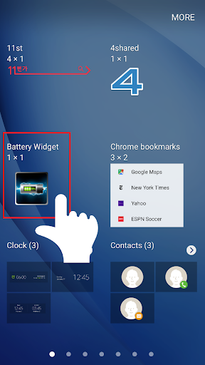 Battery Widget Screen 3