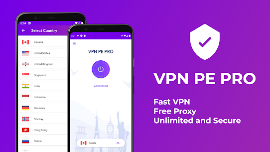 VPN PE PRO – Fast , Free, Unlimited, Secure For Andoid 1