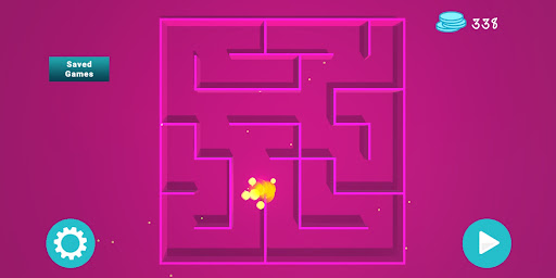 Android application 3d Maze screenshort
