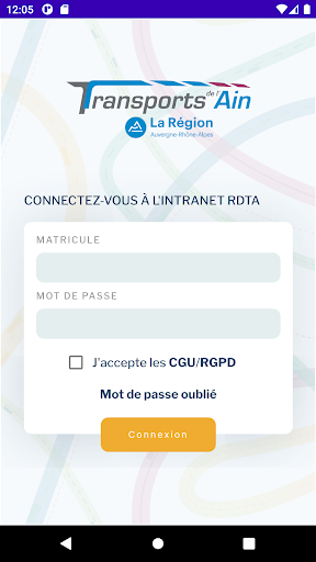 Android application Intranet RDTA screenshort