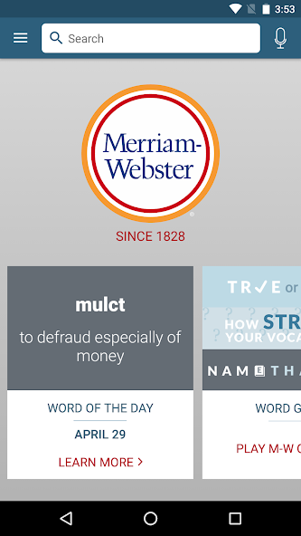 Dictionary - M-W Premium