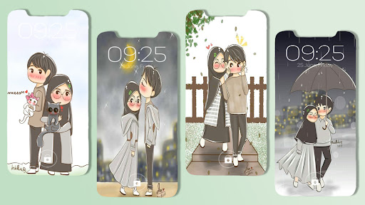Android application Islamic Couple Wallpapers HD screenshort