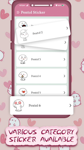 Pentol Animated Sticker For WA