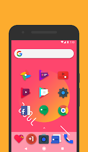 Frozy / Material Design Icon P Capture d'écran