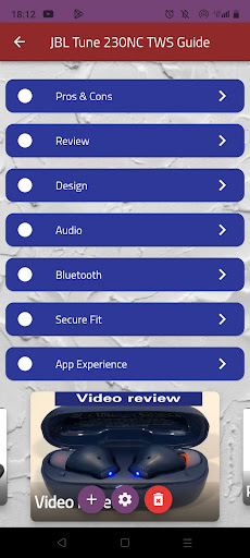 JBL Tune 230NC TWS Guide Screen 3