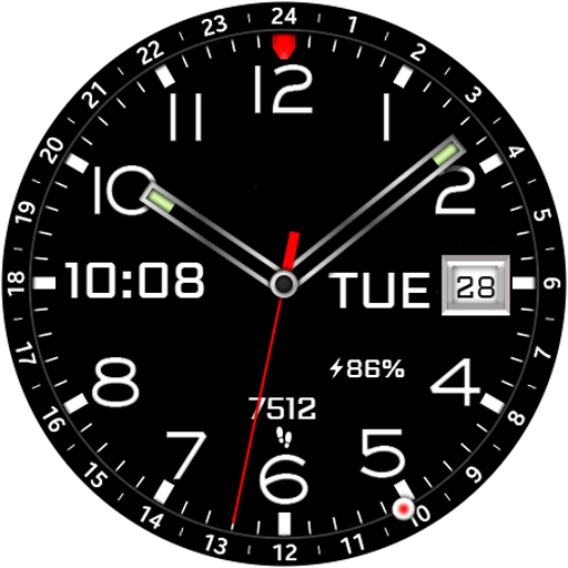 Hybrid Minimal RZ01 Watch face
