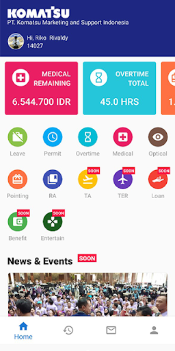 Android application KMSI ESS screenshort