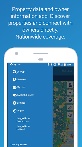 Android application PropertyRadar screenshort