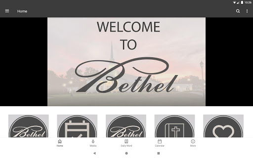 Screenshot of Bethel UPC