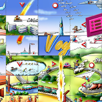 Voyage-Dice Board Game & puzzl