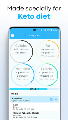Keto.app - Keto diet tracker Screen 2