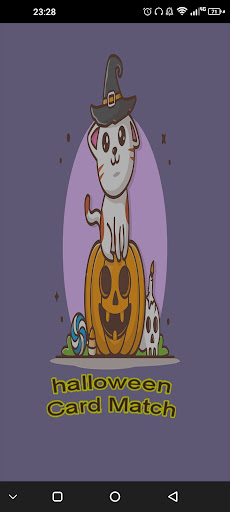 Android application halloween Card Match screenshort