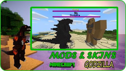 Godzilla vs Kong Mod Minecraft